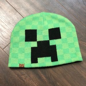 Minecraft Beanie One Size Fits All EUC